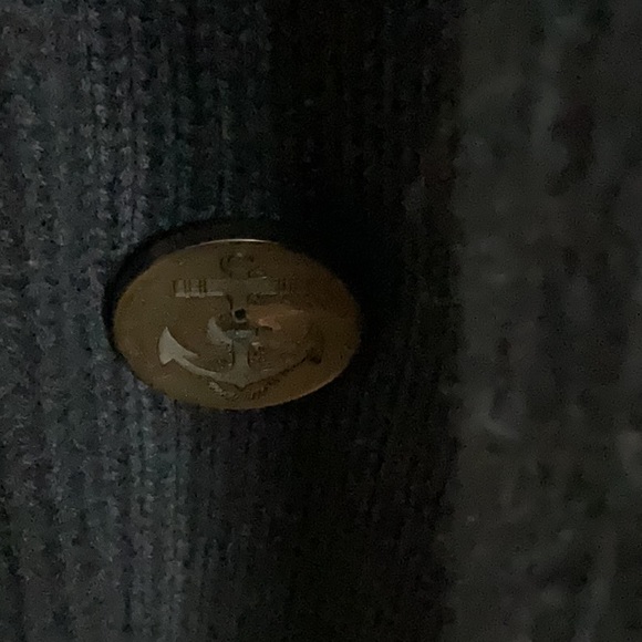 525 America sailor double breasted anchor button/snap closure wool lined pockets - Picture 16 of 16